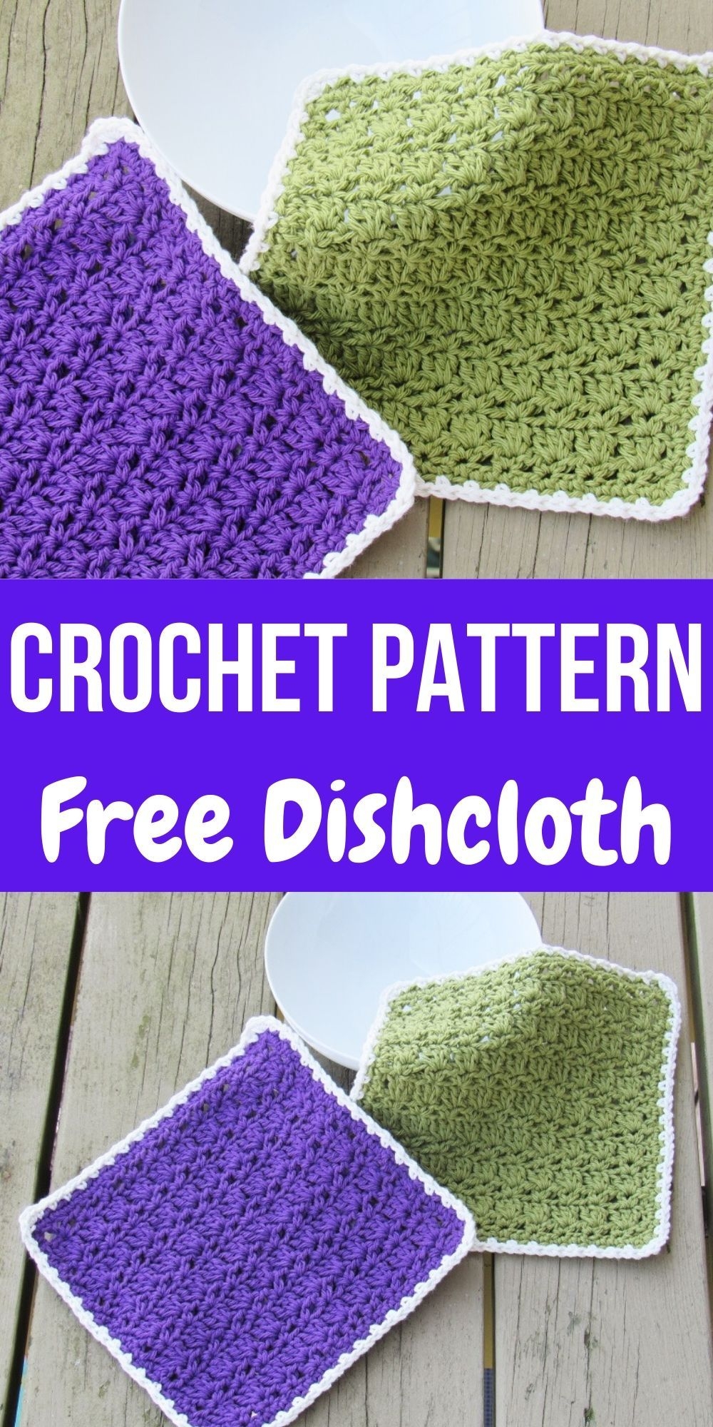 Free Printable Crochet Dishcloth Patterns
