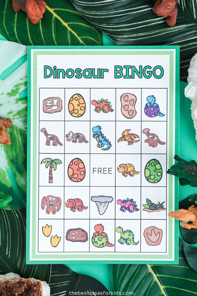 Free Printable Dinosaur Bingo Cards