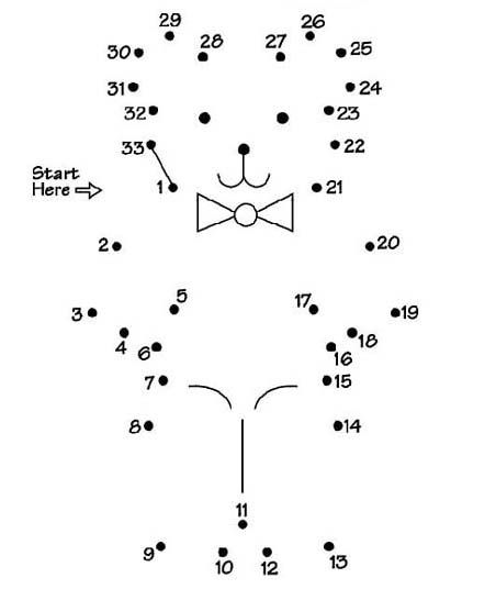 Free Printable Dot To Dot Pages Connect The Dots Dot Worksheets 
