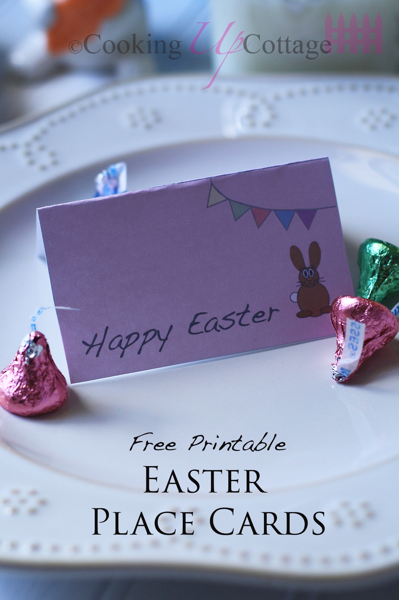 Free Printable Easter Place Cards