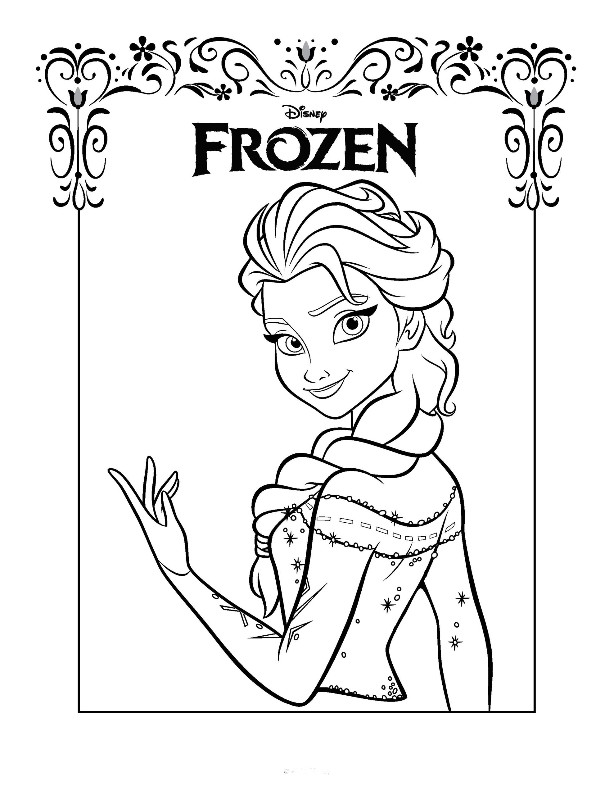 Free Printable Frozen Coloring Pages For Kids Best Coloring Pages For Free Printable Frozen Coloring Pages For Kids Best Coloring Pages For