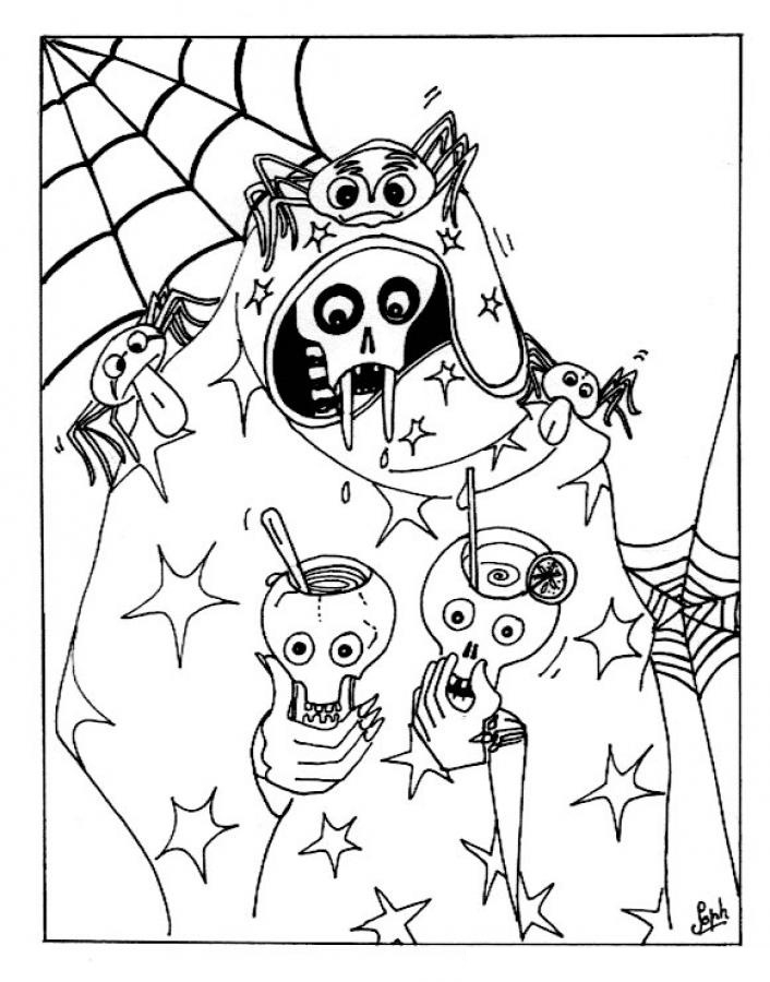 Free Printable Halloween Coloring Pages For Kids Free Printable Halloween Coloring Pages For Kids