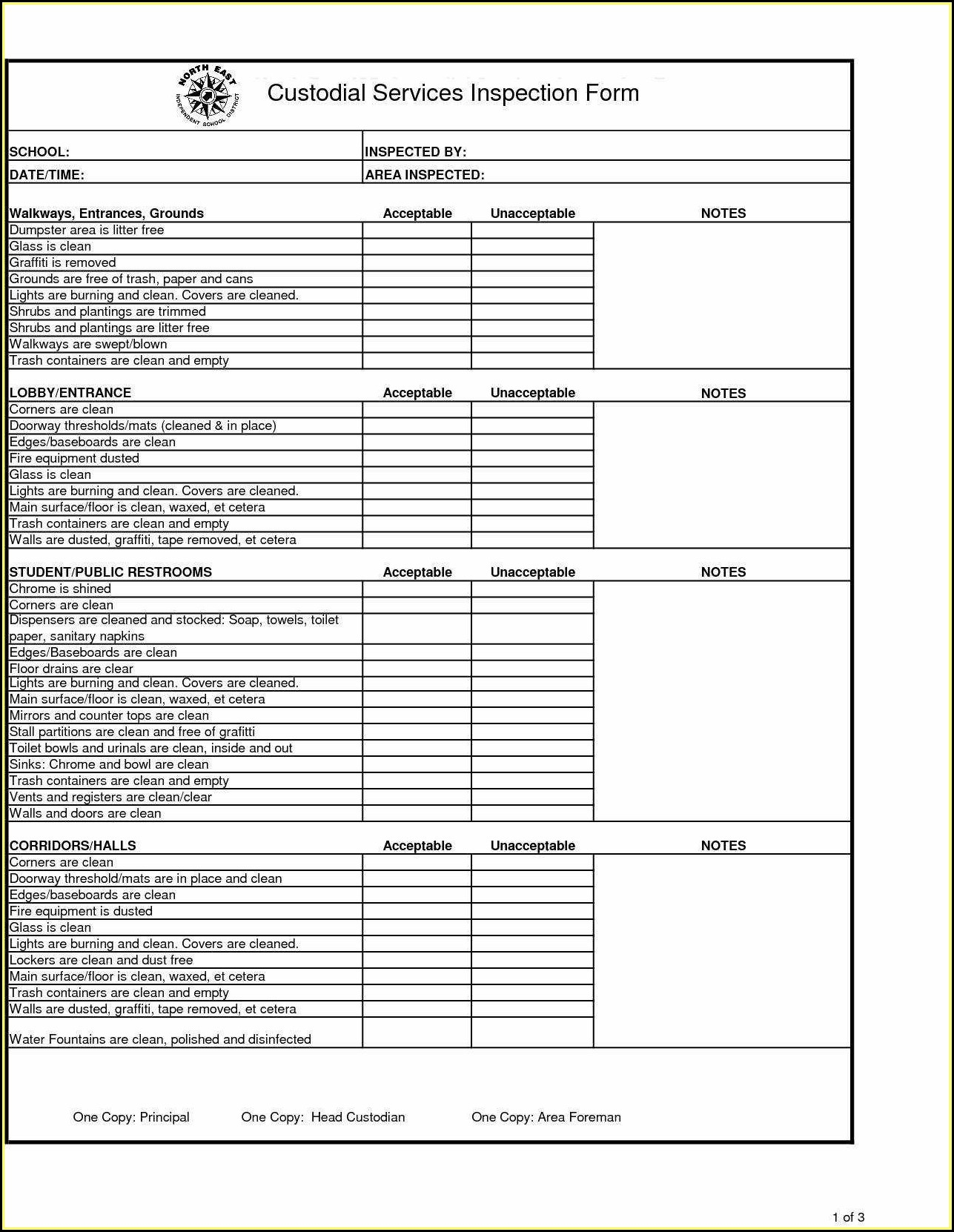 Free Printable Furnace Inspection Forms
