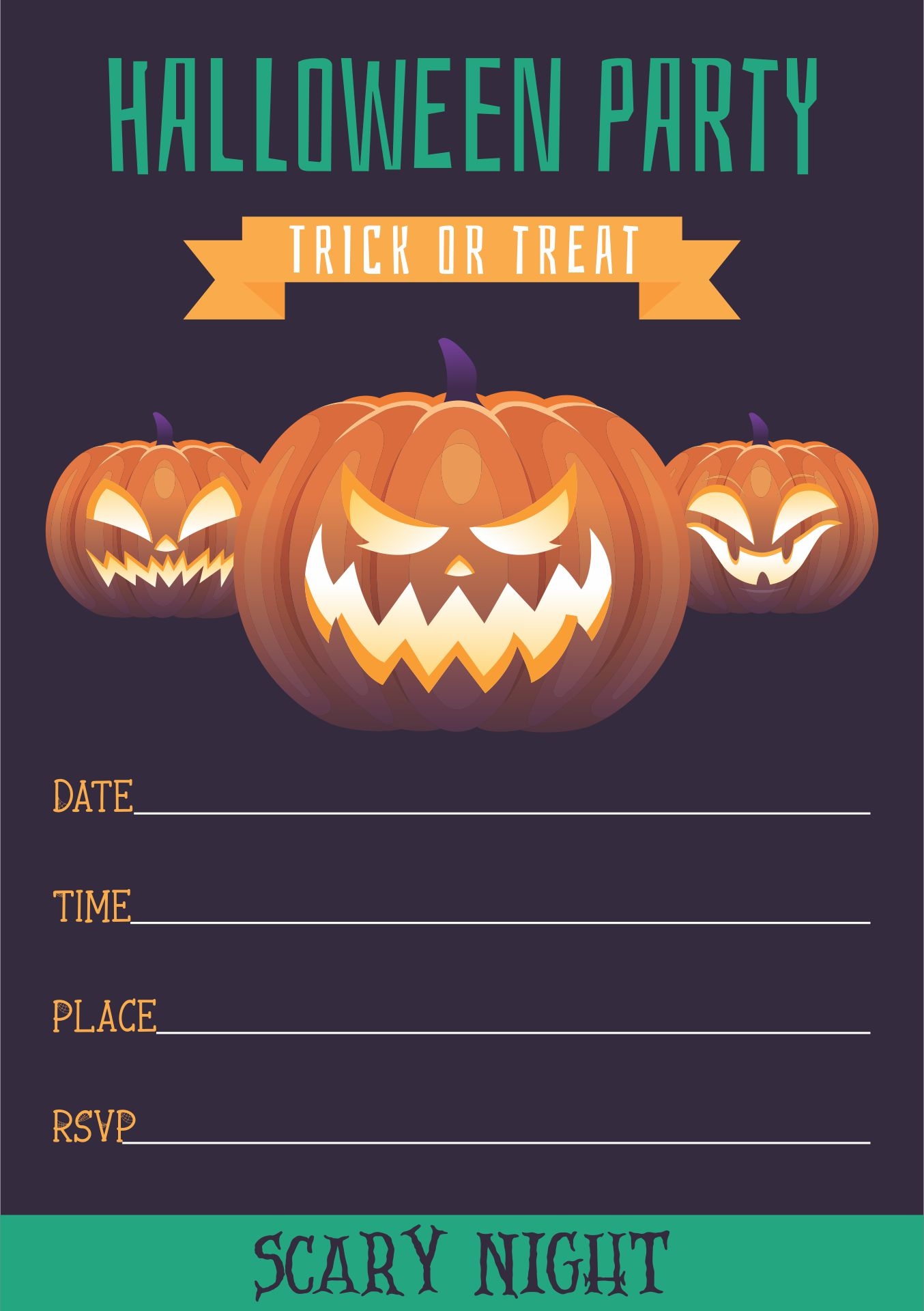 Free Printable Halloween Party Invitations Templates Free Printable Halloween Party Invitations Templates