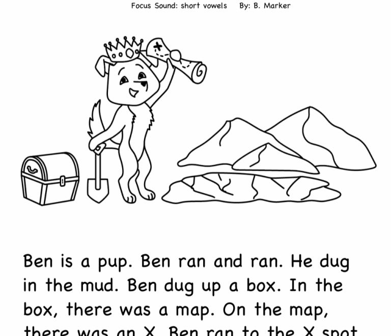 FREE Printable Kindergarten Level Books quot Ben Dug quot quot Mom 39 s Bun
