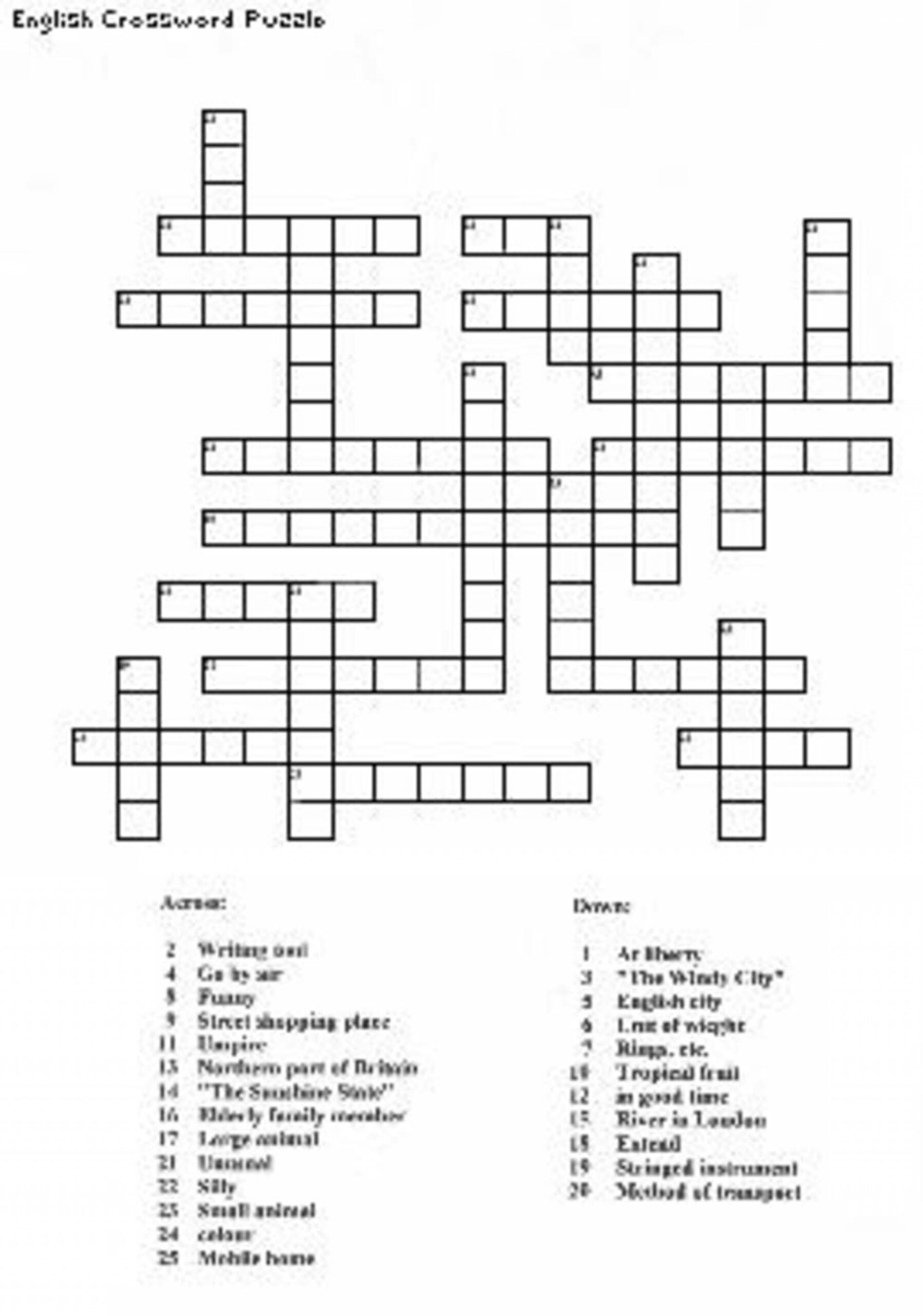 Free Printable Make Your Own Crossword Puzzle Fanny Printable Free Printable Make Your Own Crossword Puzzle Fanny Printable