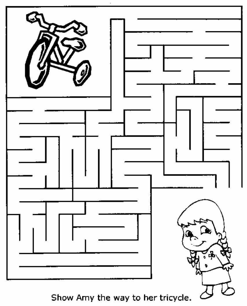 Free Printable Mazes For Kids All Kids Network Fillable Form 2025