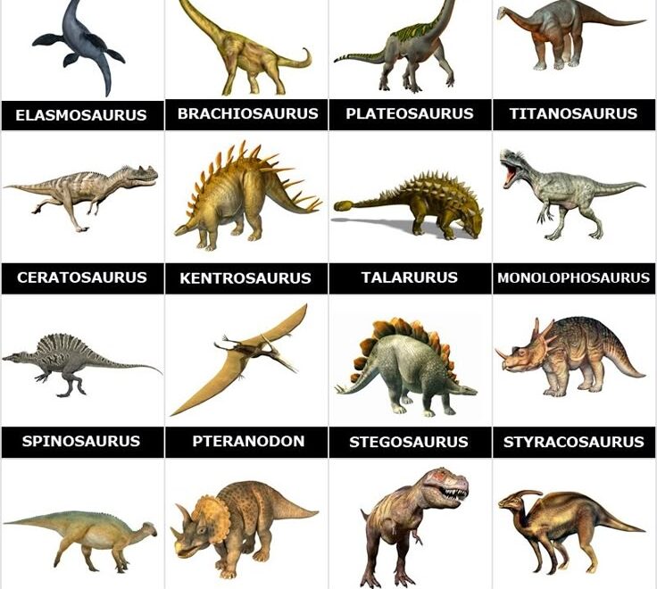 Free Printable Memory Game With Pictures Of Dinosaurs And Their Names