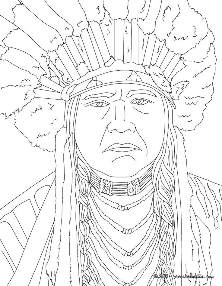 Free Printable Native American Coloring Pages At GetColorings 