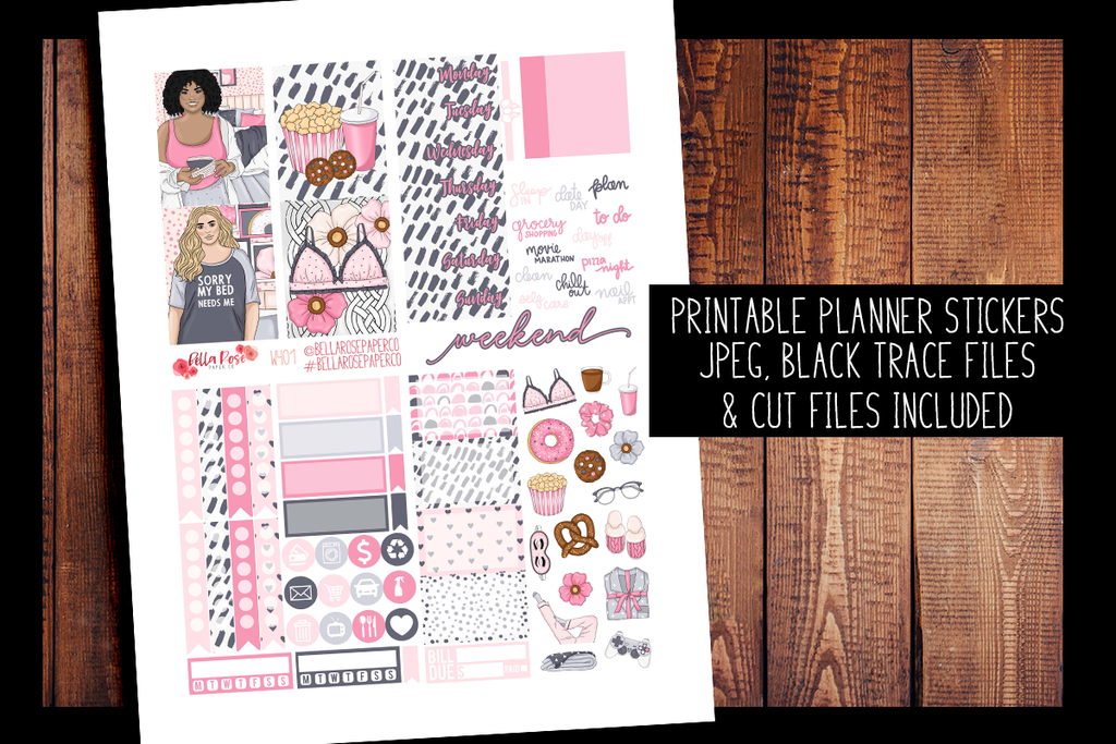 Free Printable Planner Die Cuts Download Free Printable Planner Die 