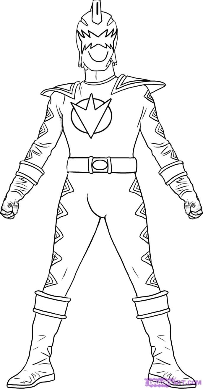 Free Printable Power Rangers Coloring Pages For Kids