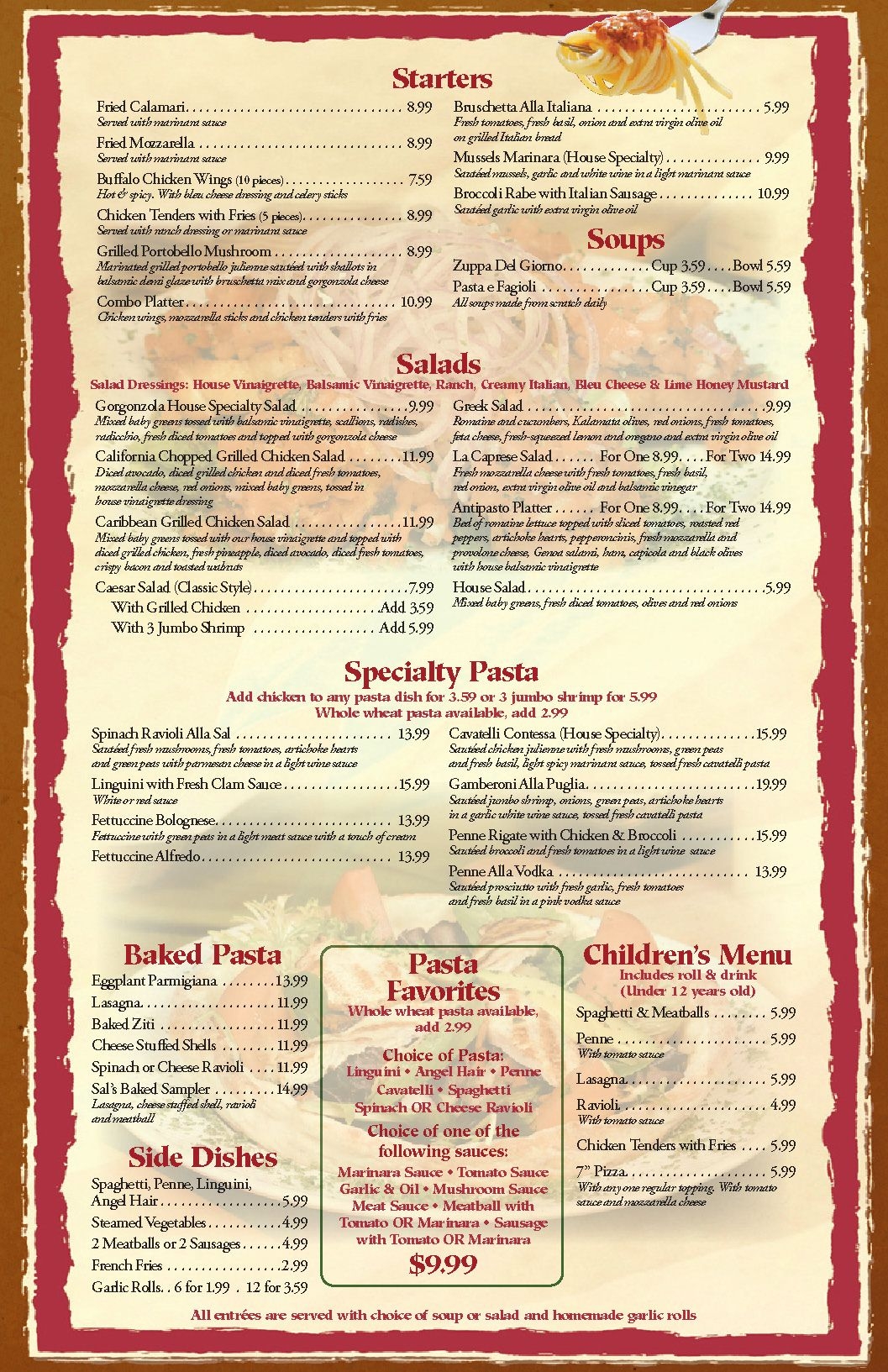 Free Printable Restaurant Menu Templates Sampletemplate my id