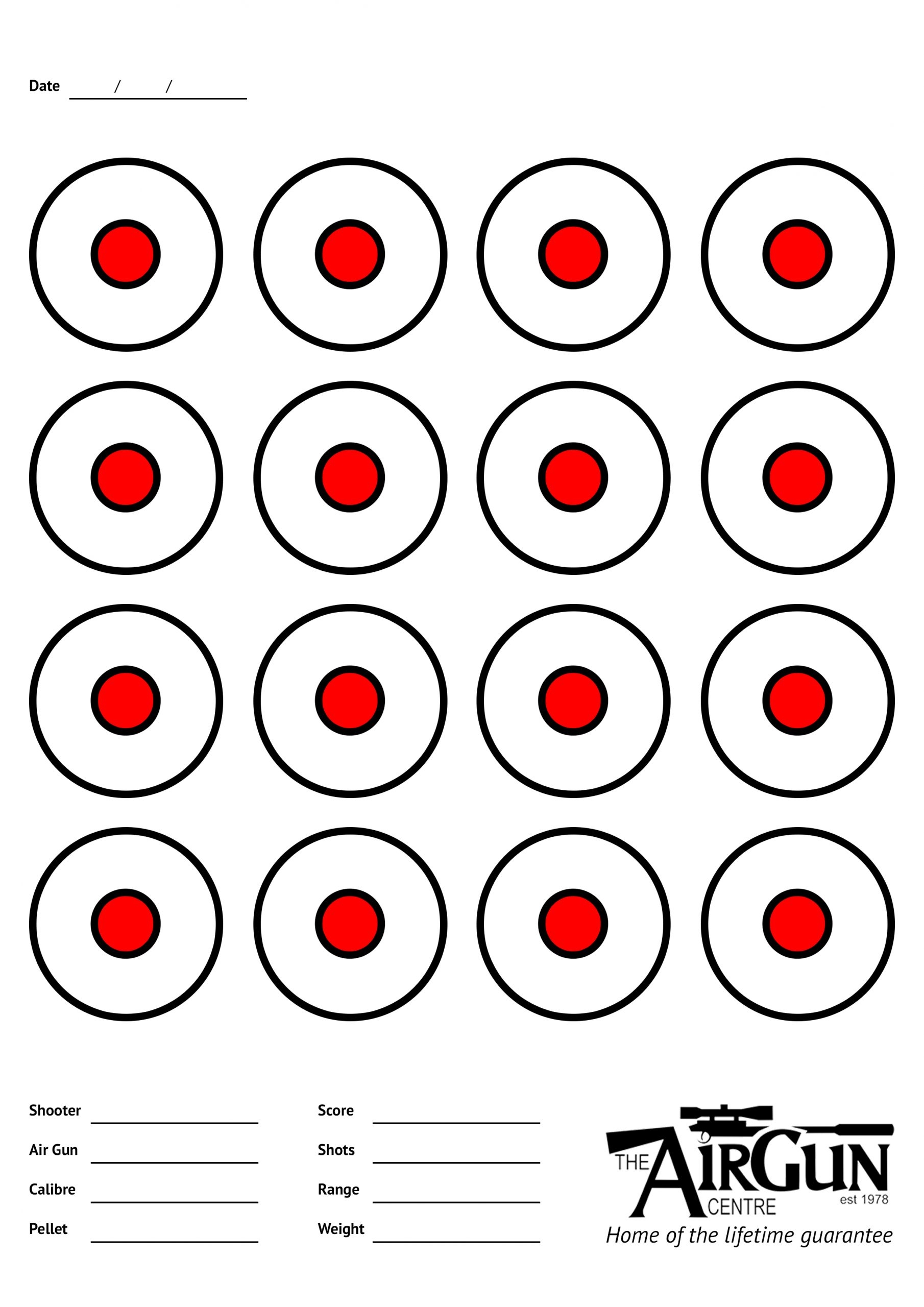 Free Printable Rifle Targets Free Download Free Printable Rifle 
