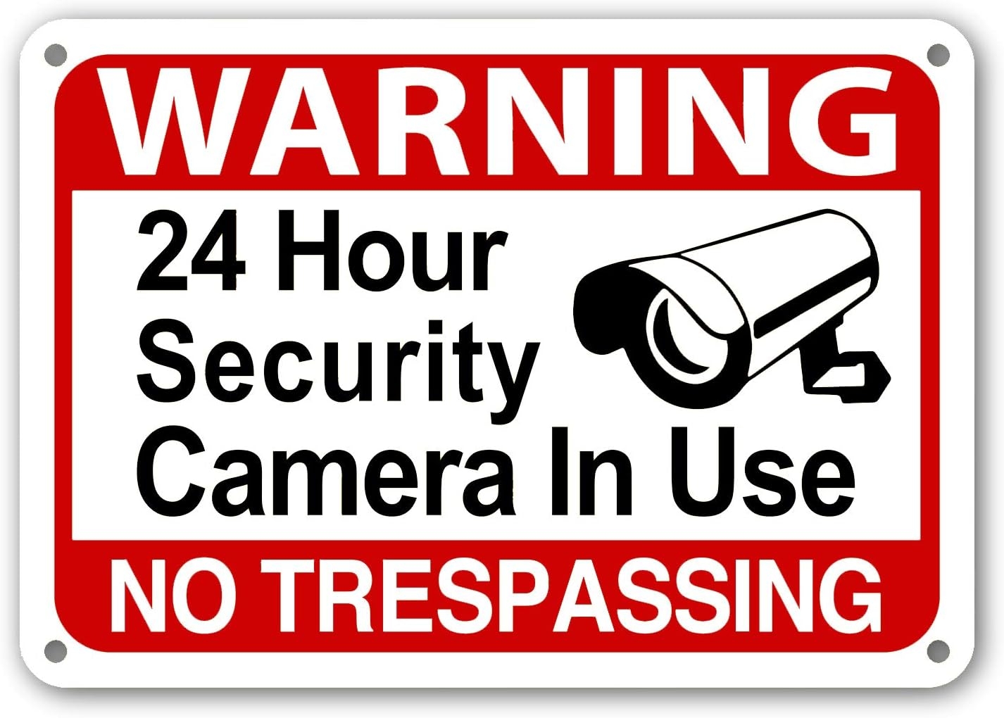 Free Printable Security Camera Cctv Warning Signs Printable Word Searches
