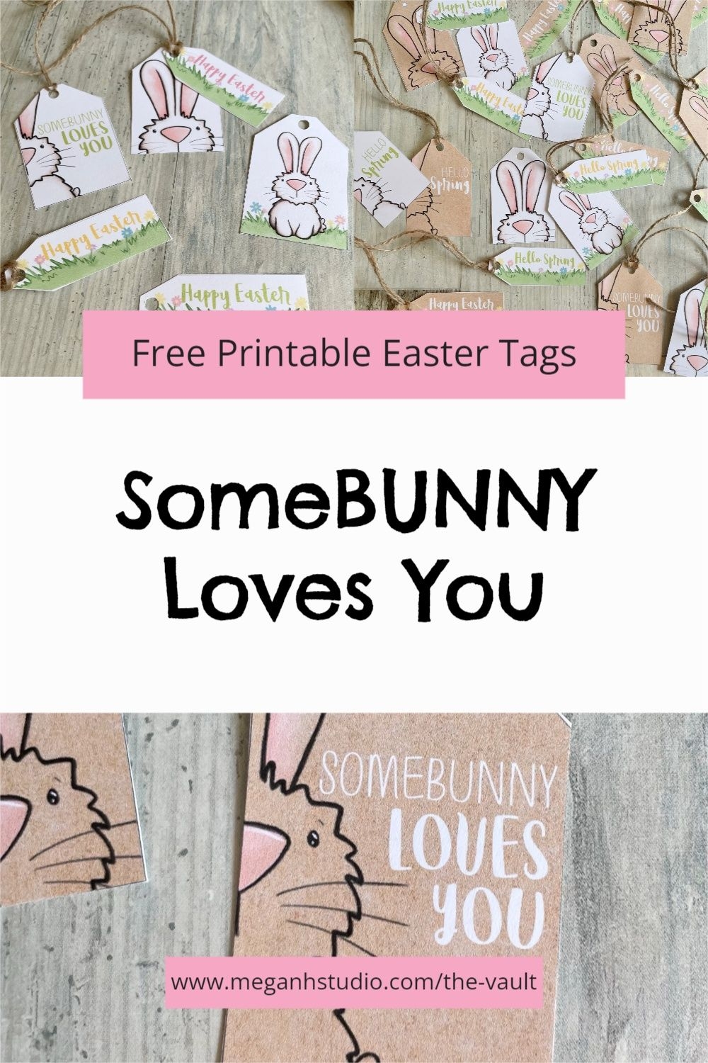 Free Printable Somebunny Loves You Tags Artofit