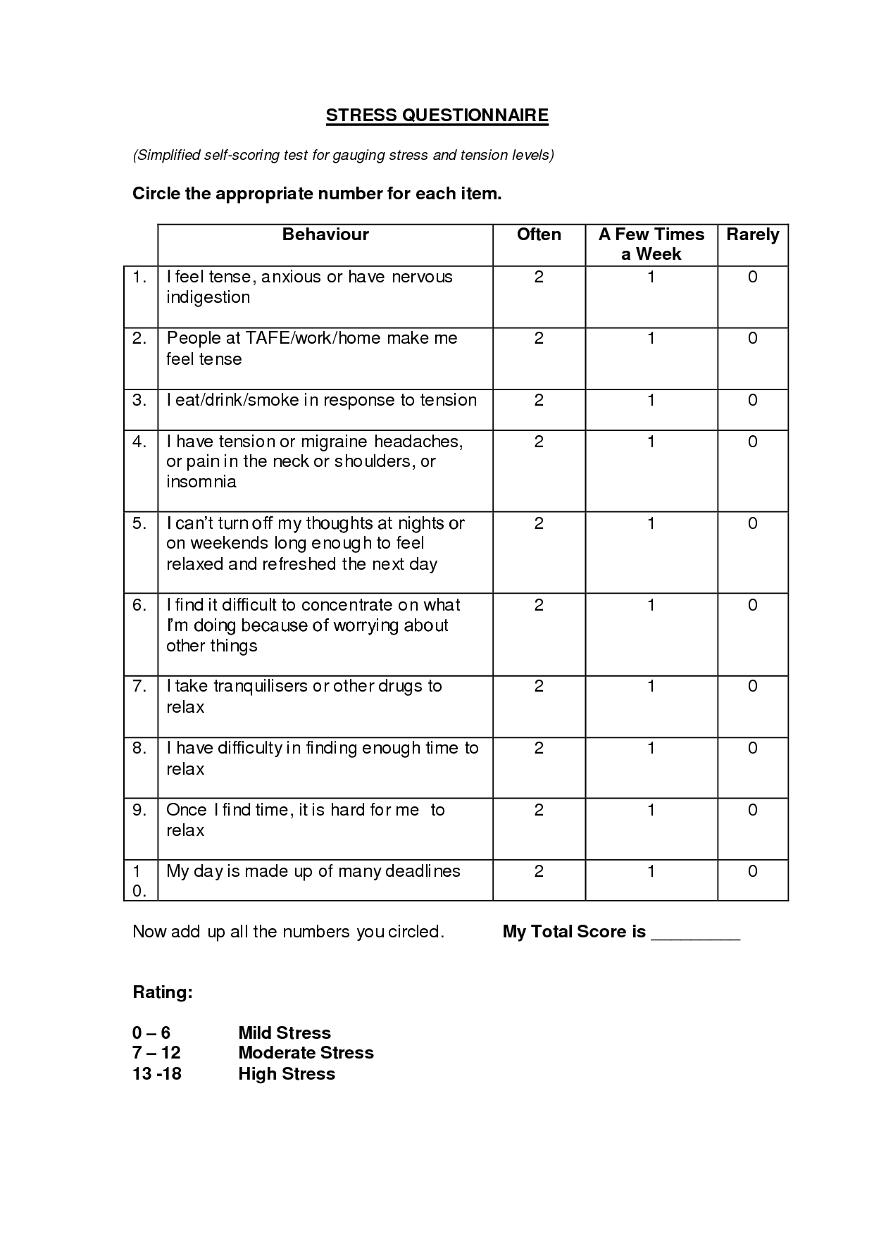 Free Printable Stress Worksheets Free Printable Stress Worksheets
