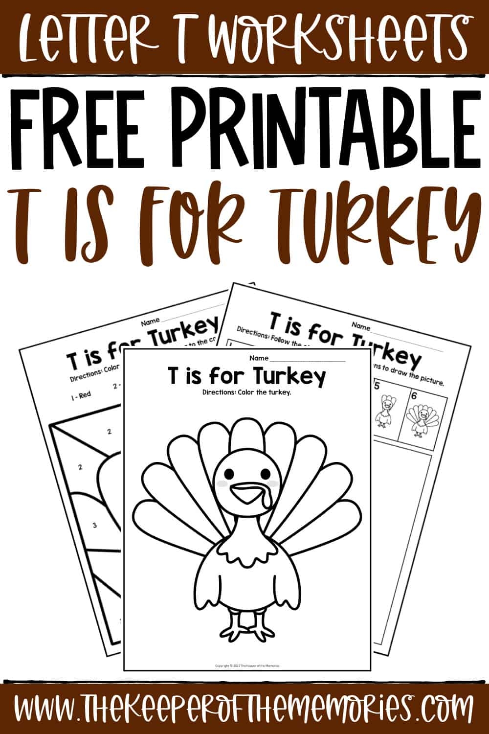 Free Printable T Is For Turkey Letter T Worksheets Free Printable T Is For Turkey Letter T Worksheets