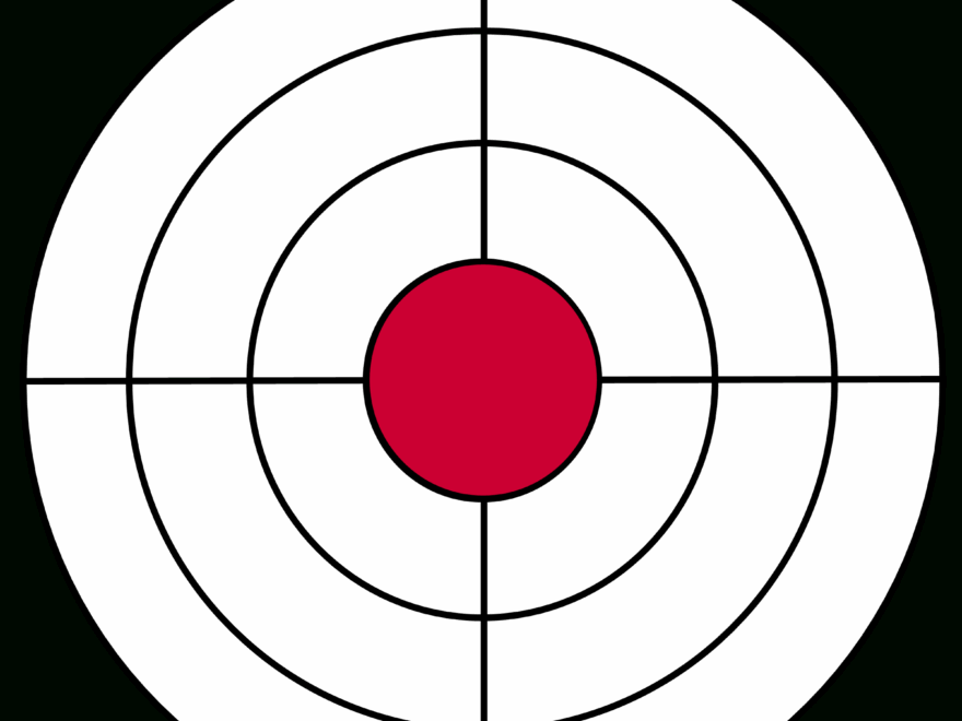 Free Printable Target Practice Sheets