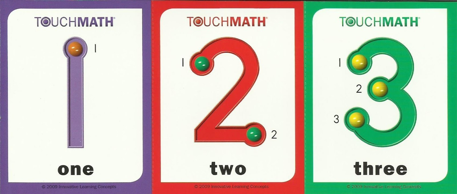 Free Printable Touch Math