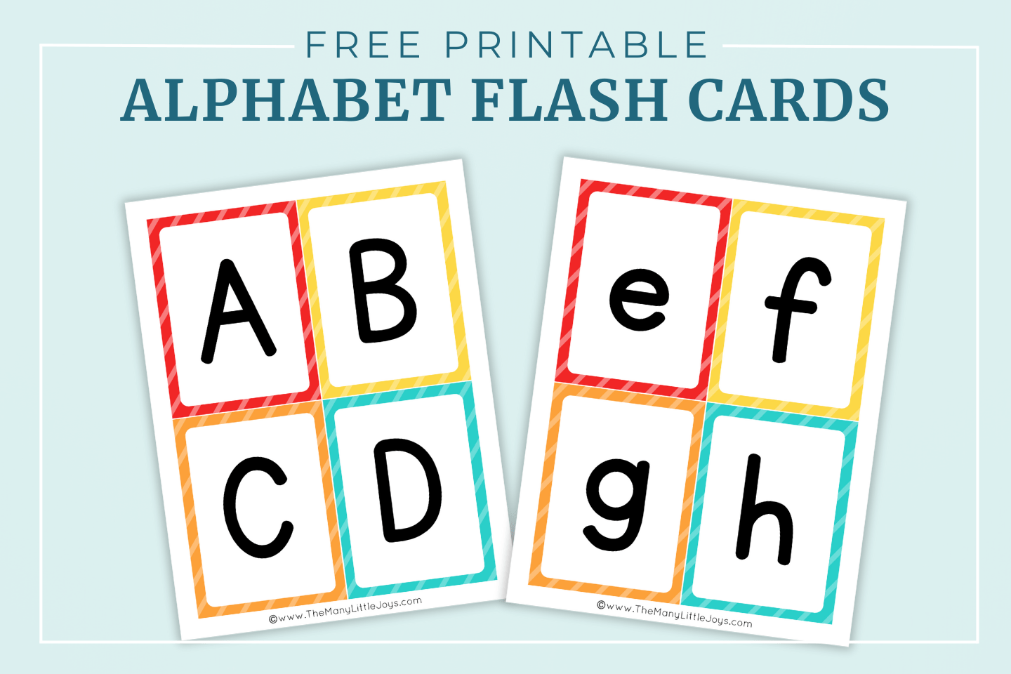 Free Printable Uppercase Alphabet Flash Cards Download Free Printable 