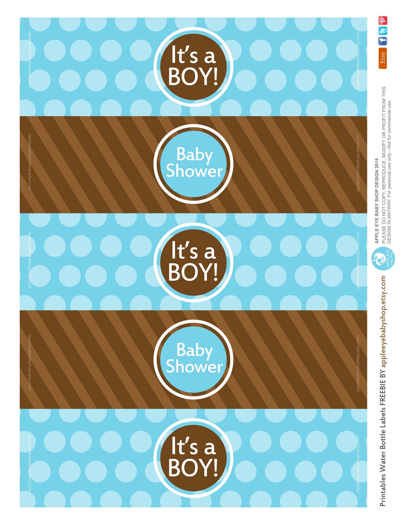 Free Printable Water Bottle Labels Baby BOY By Apple Eye Baby Shop Free Printable Water Bottle Labels Baby BOY By Apple Eye Baby Shop