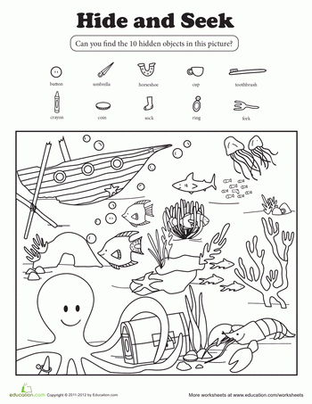 Free Seek And Find Printables For Kids