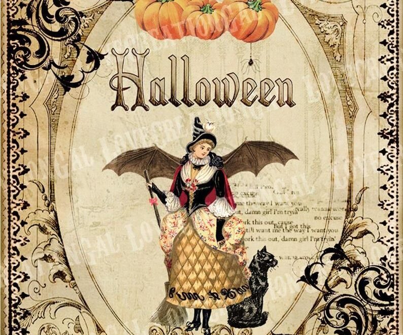 Free Vintage Halloween Printables