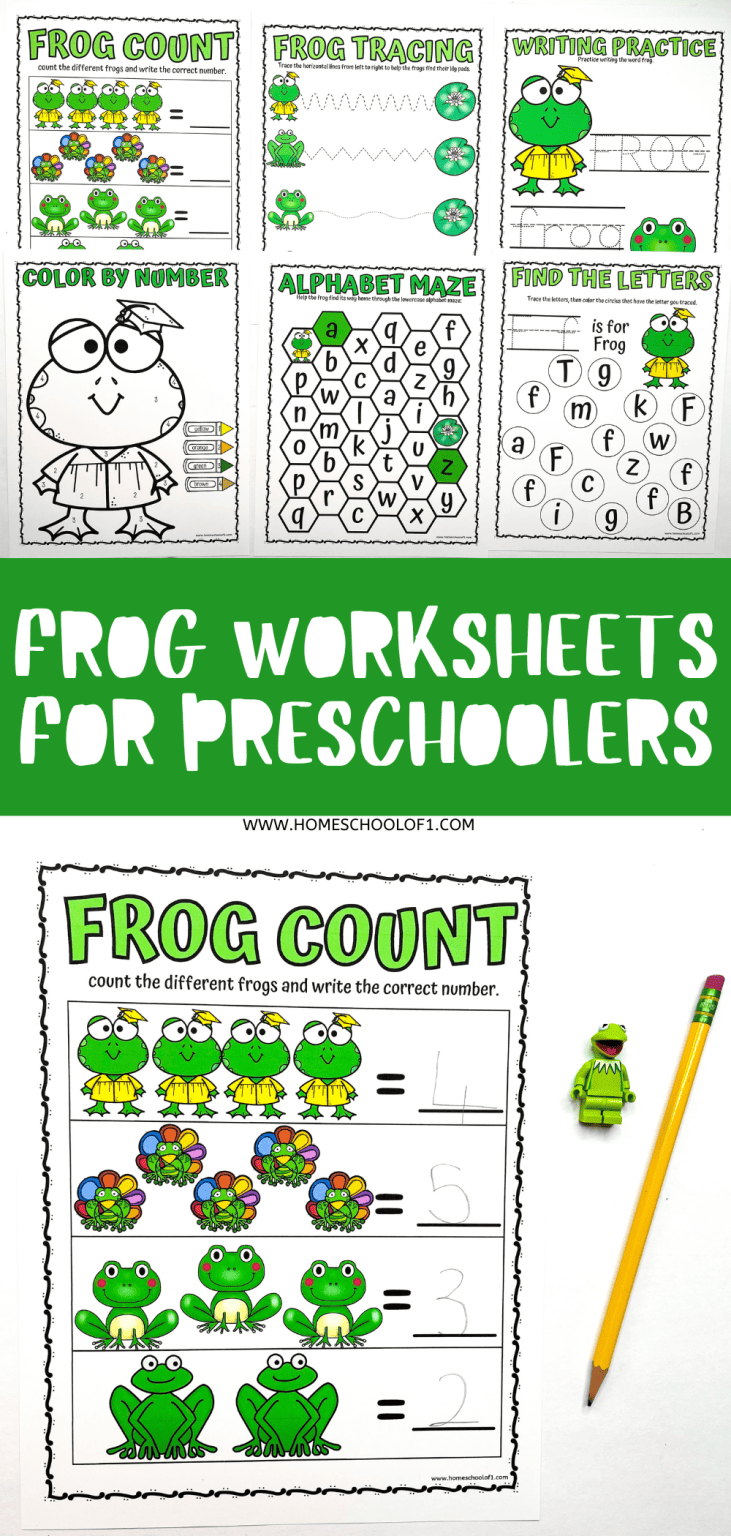 Frog Worksheets For Preschoolers Free Printables 