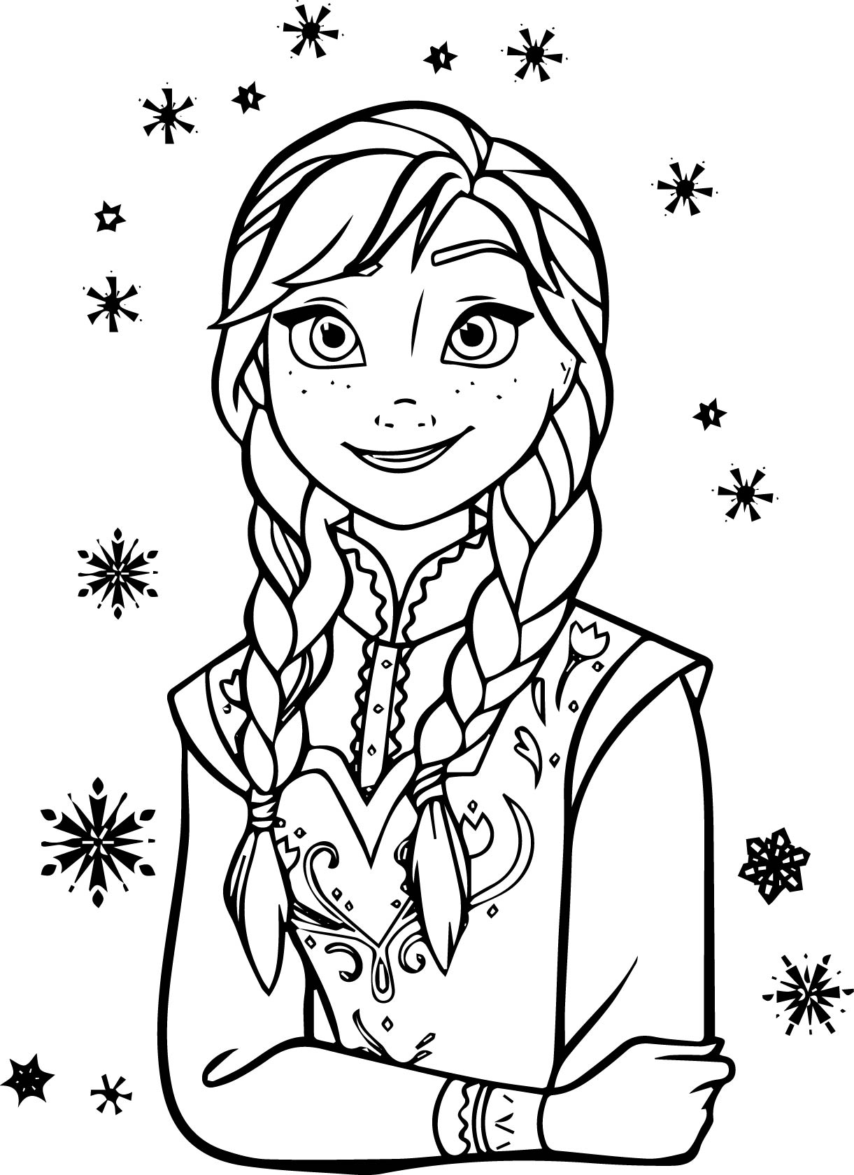 Frozen Coloring Pages Free Printable Frozen Coloring Pages Free Printable