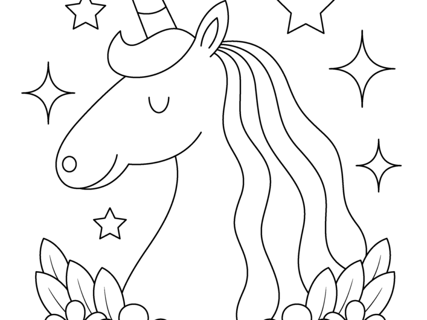 Fun And Free Unicorn Coloring Pages For Kids MOMtivational