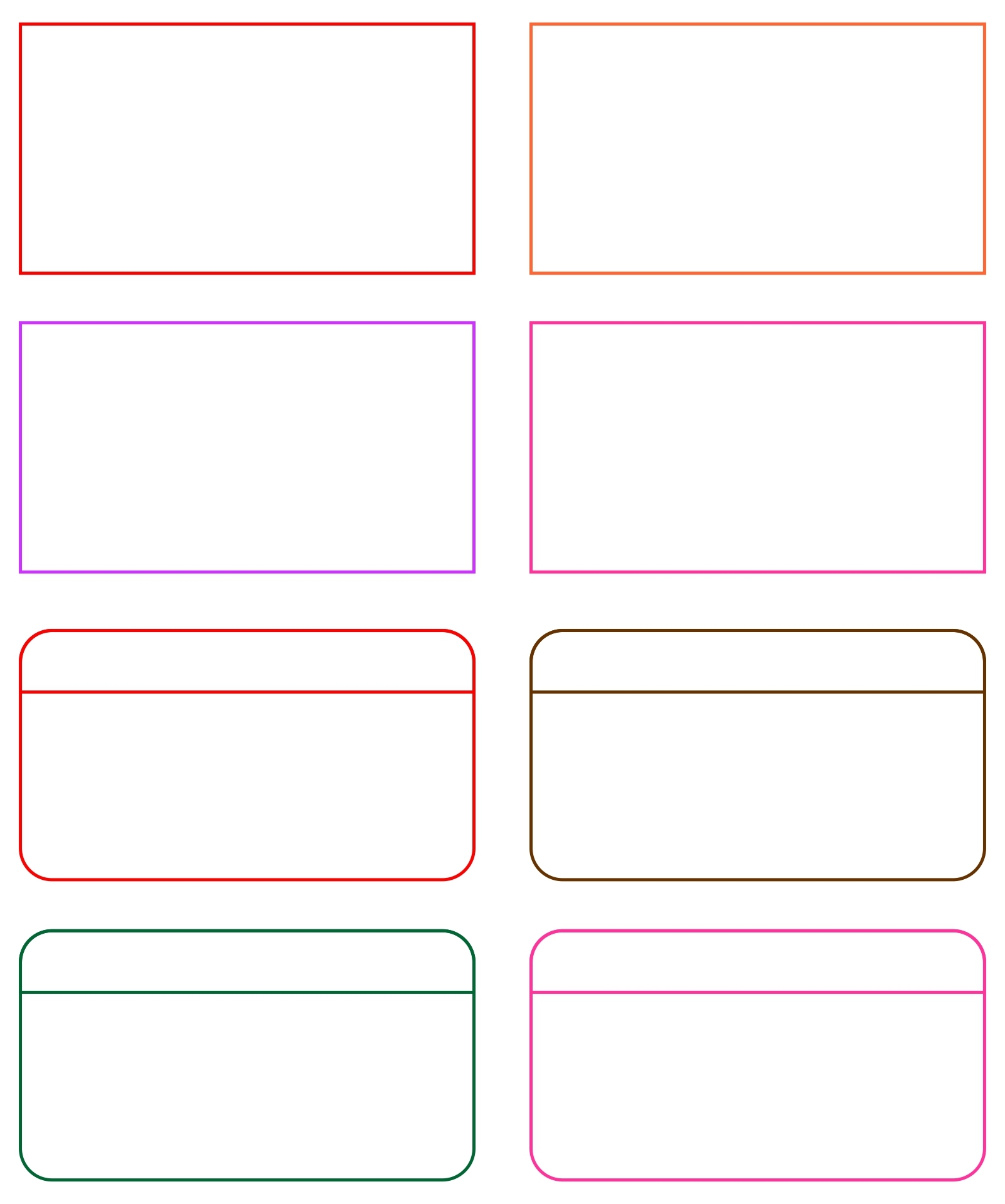 Google Docs Flashcard Template Printable Word Searches