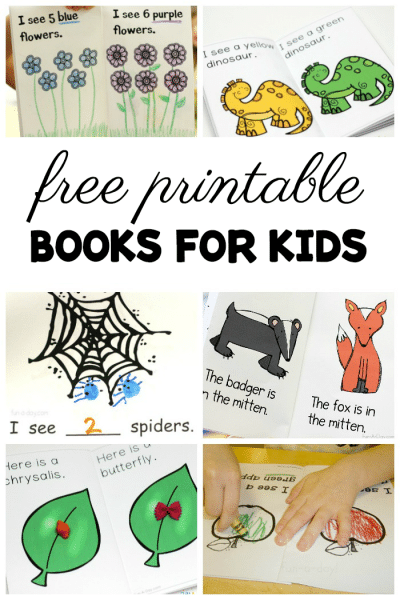 Grab These Free Printable Books For Preschool And Kindergarten