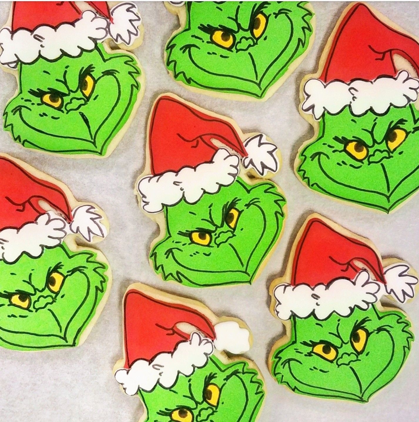 Grinch Cookies Grinch Cookies Cookies Christmas Cookies