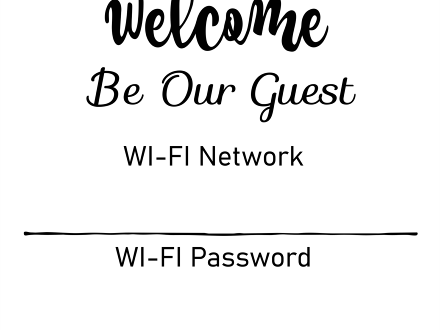 Guest Wifi Password 10 Free PDF Printables Printablee