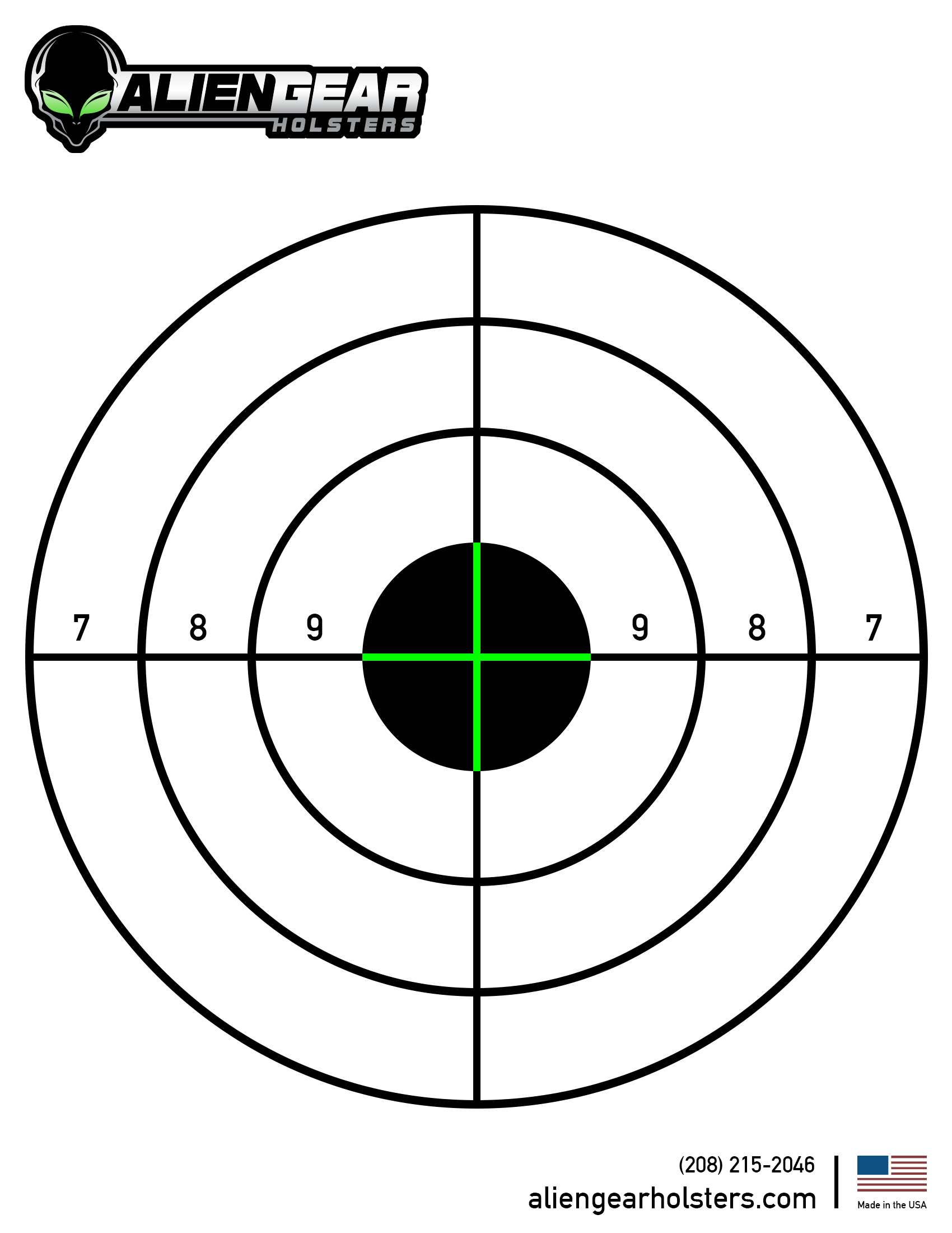 Free Printable Targets 8.5X 11
