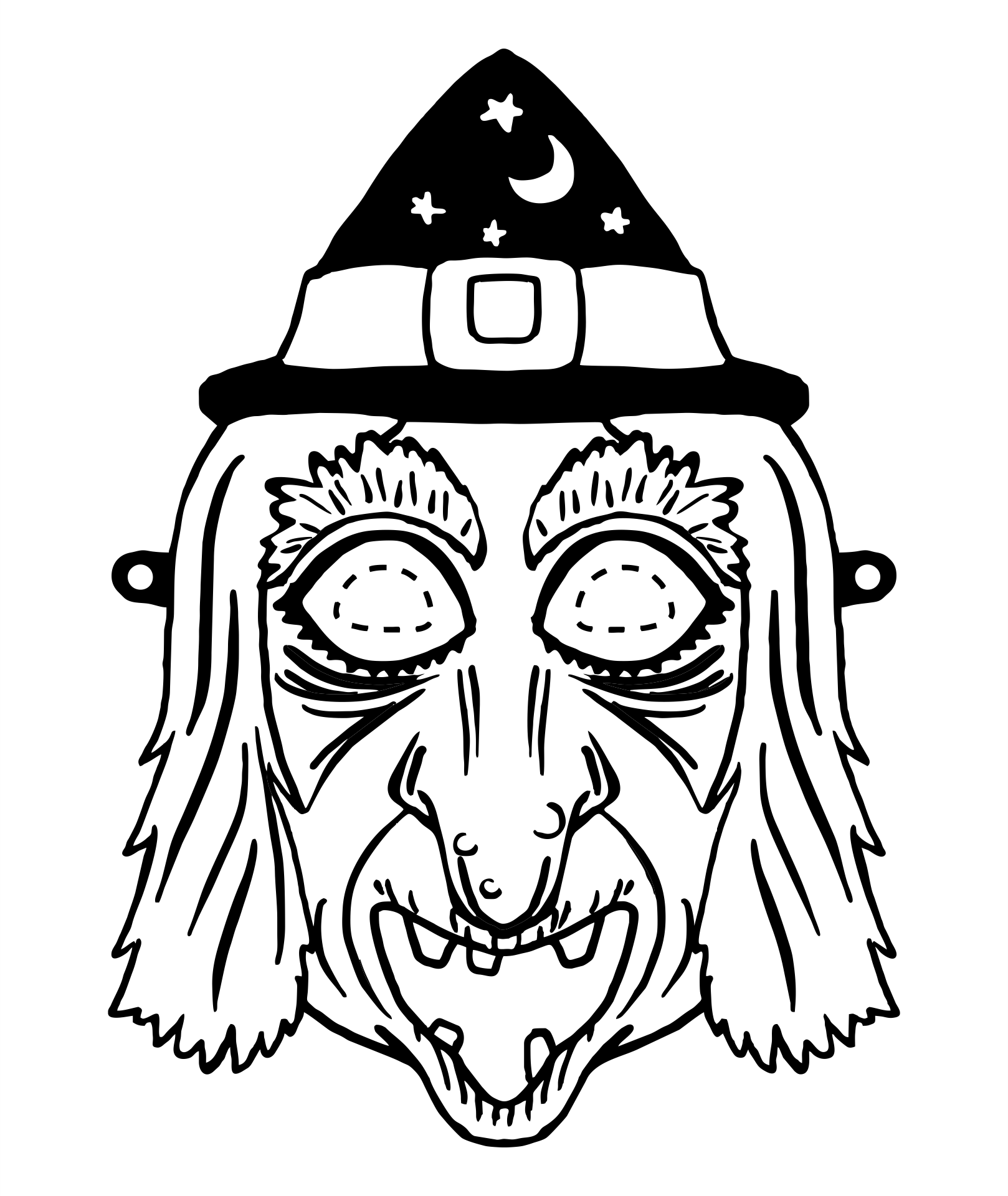 Printable Halloween Masks To Color