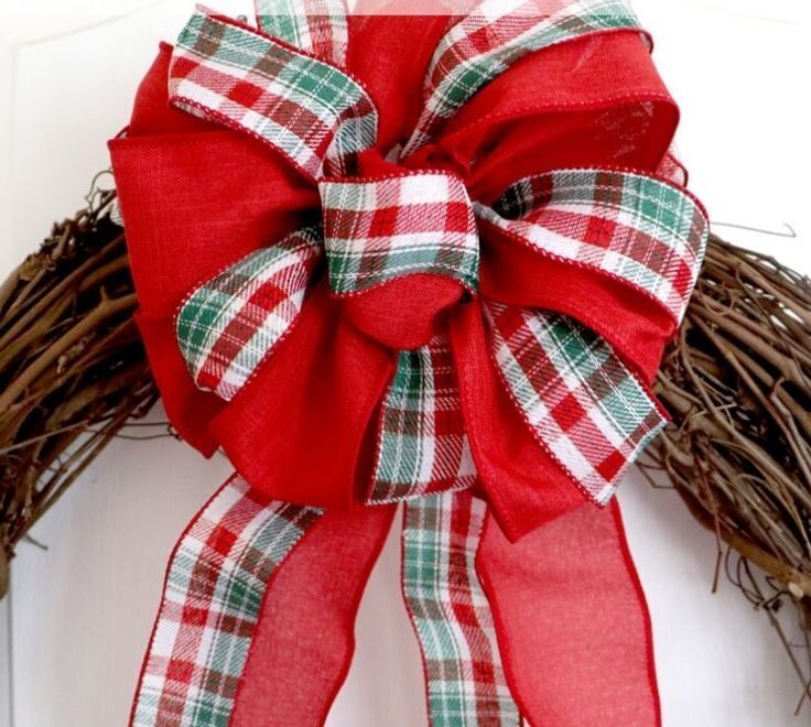 Handmade Christmas Wreath Bows Hugo Hammer
