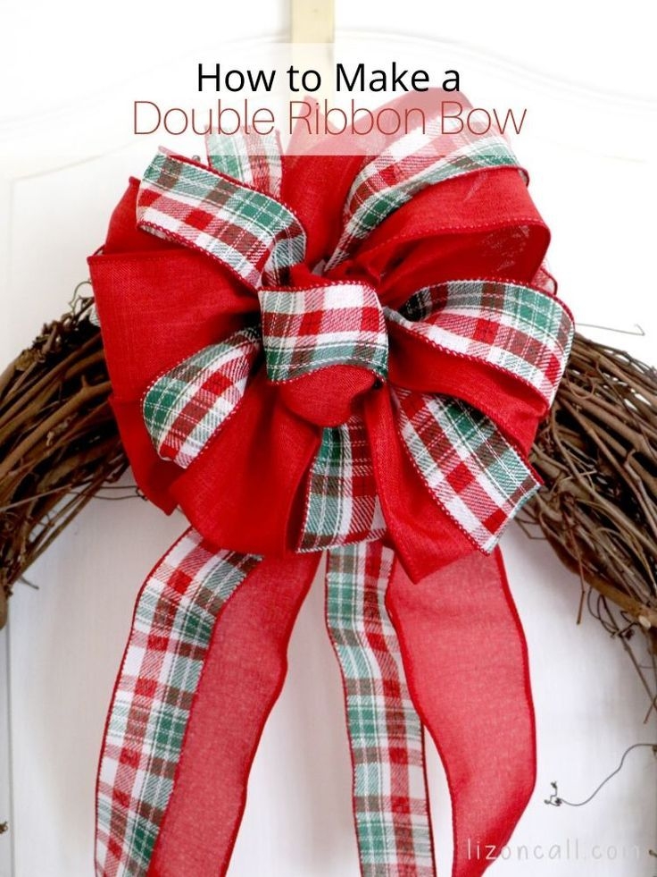 Handmade Christmas Wreath Bows Hugo Hammer