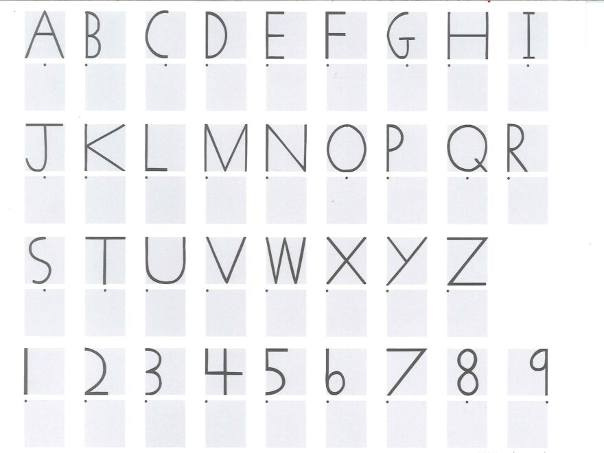 Handwriting Without Tears Printables
