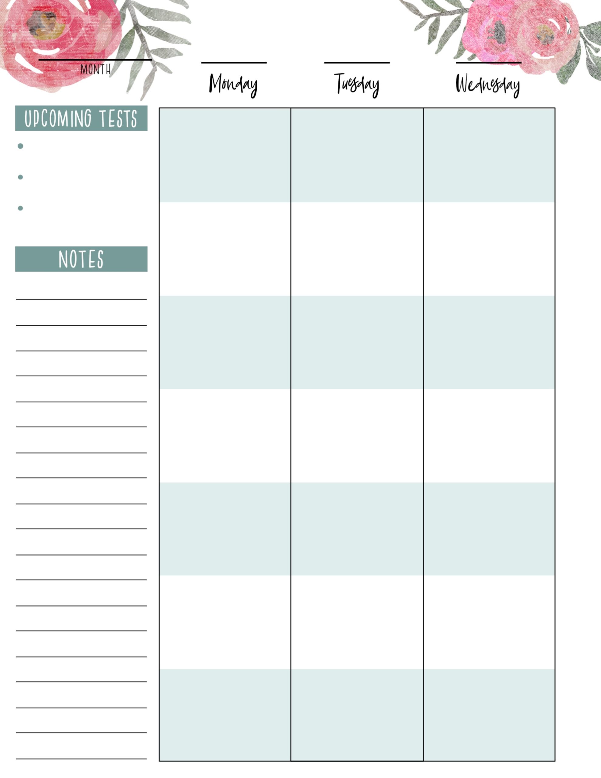 Happy Planner Free Printables