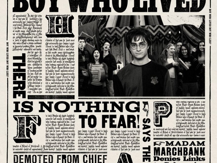 Harry Potter Daily Prophet Printable Daily Prophet Harry Potter