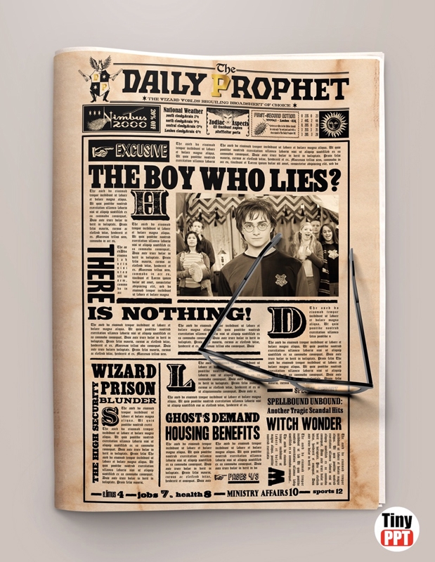 Harry Potter Daily Prophet Printable