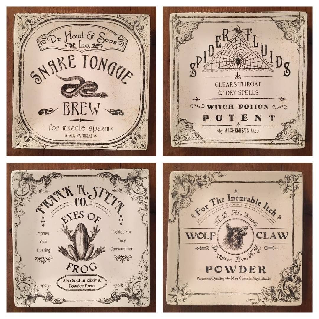 Harry Potter Potion Label Printables Over The Big Moon Realistic 