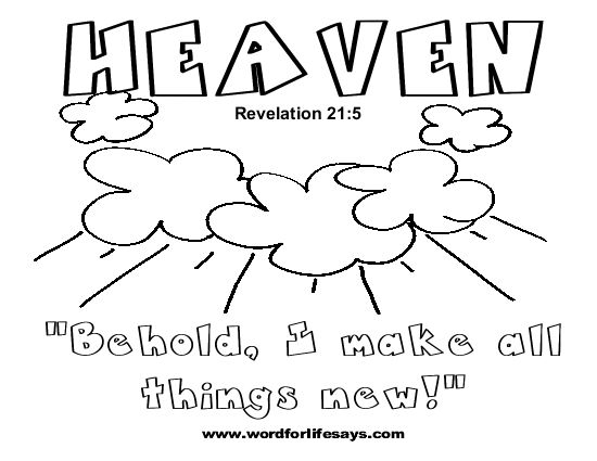 Heaven Coloring Pages At GetColorings Free Printable Colorings 