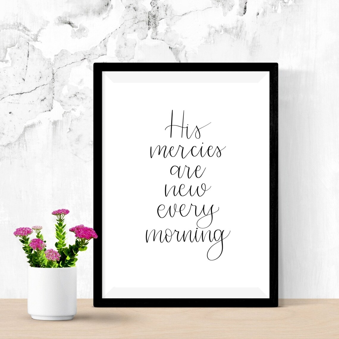 His Mercies Are New Every Morning Printable