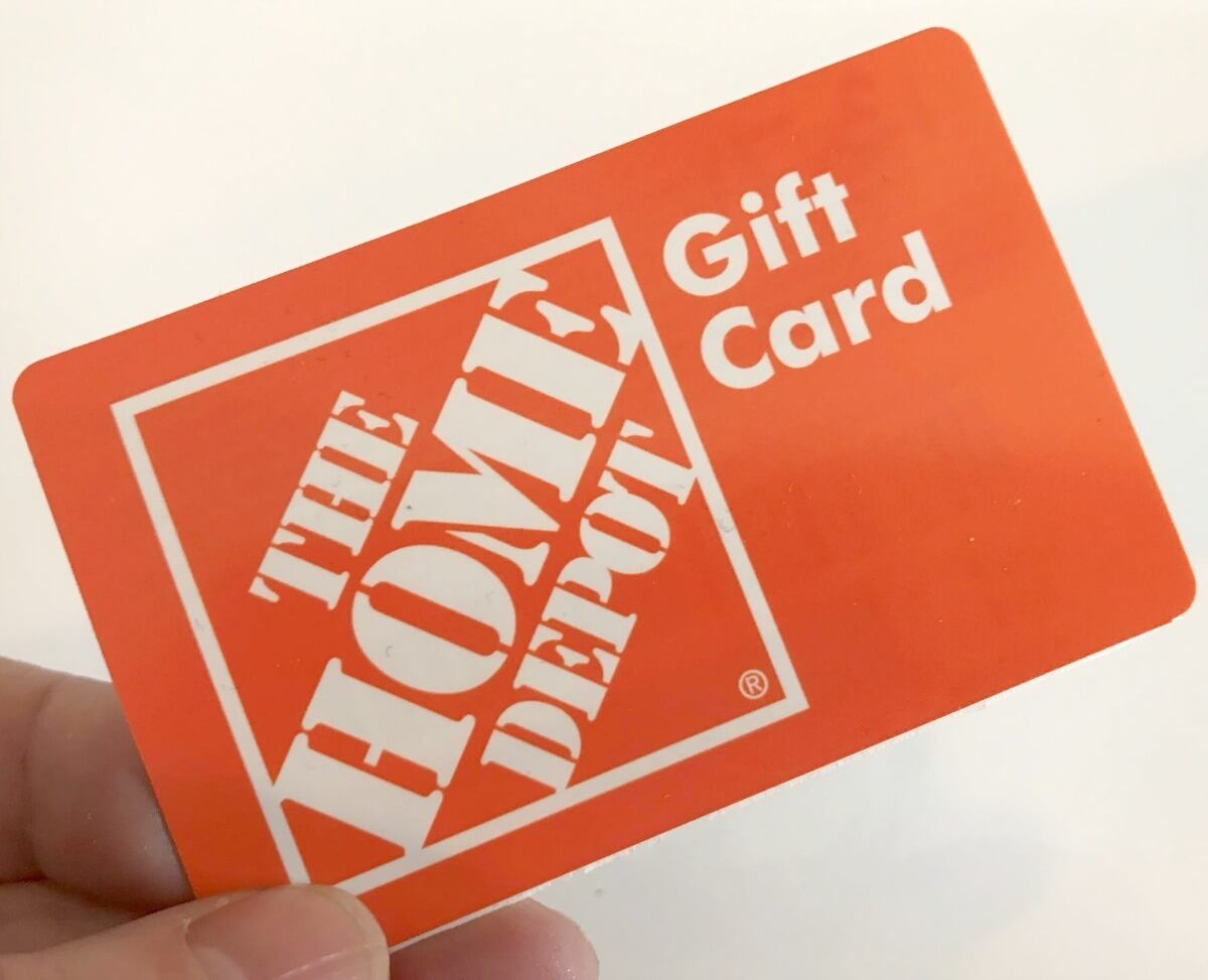 Home Depot Printable Gift Card