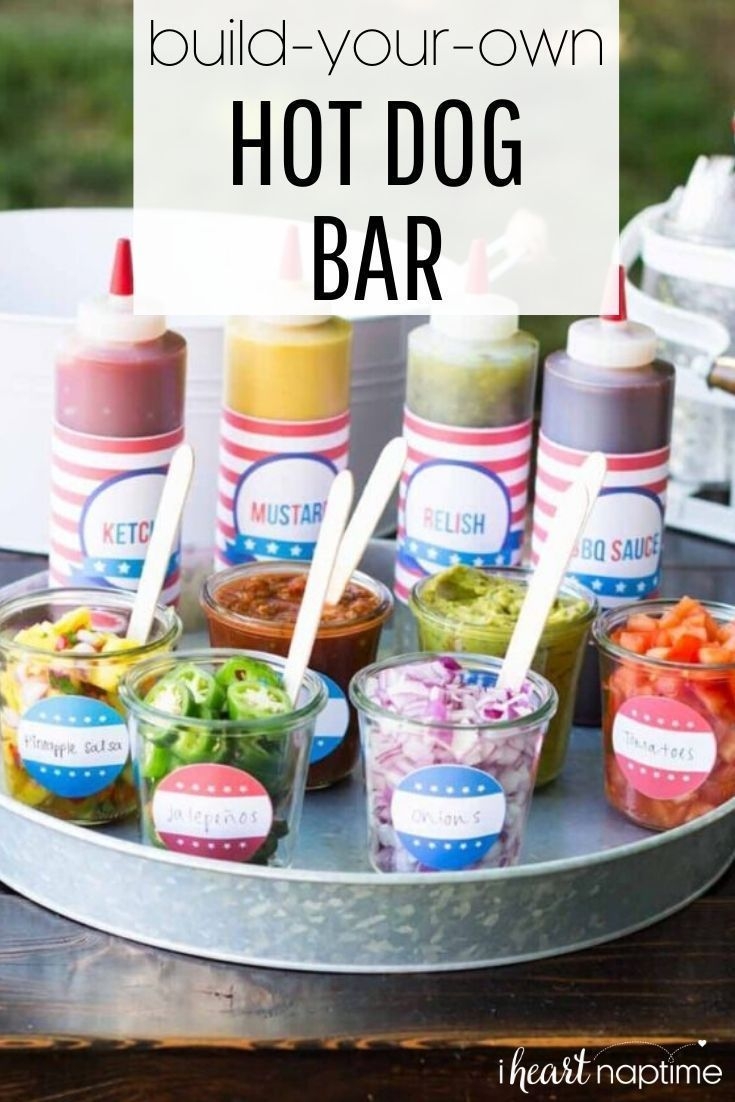 Hot Dog Toppings Bar W Free Printables Artofit