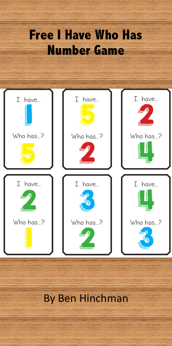 I Have Who Has Game Free Printable