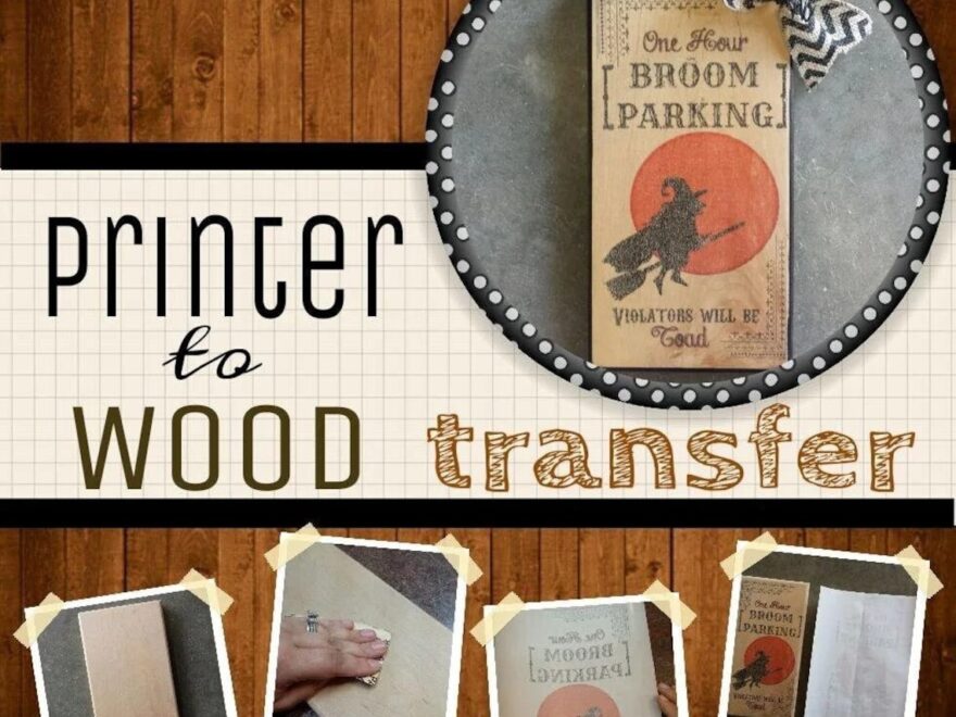 Inkjet Printable Rub off Transfer Paper Clear 5 Sh Etsy
