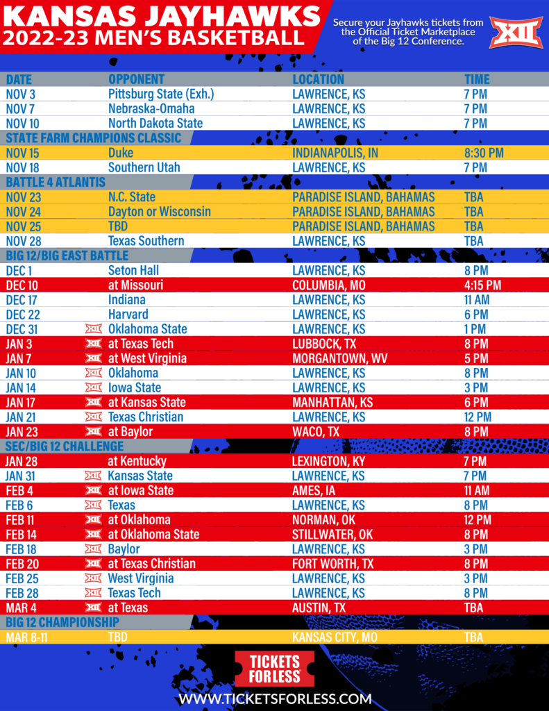 Jayhawks Basketball Schedule 2024 Aleen Aurelea